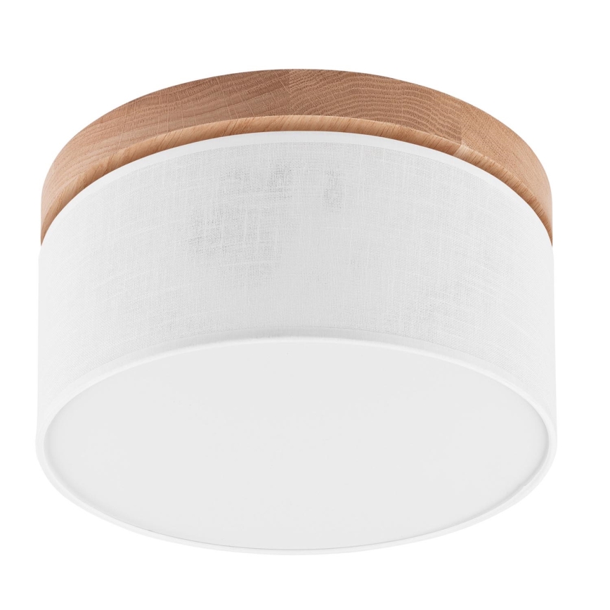 Brilagi - Ceiling light BELLADONNA 1xE27/15W/230V d. 30 cm white/oak