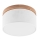 Brilagi - Ceiling light BELLADONNA 1xE27/15W/230V d. 30 cm white/oak