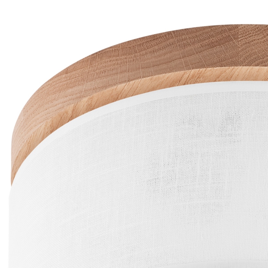 Brilagi - Ceiling light BELLADONNA 1xE27/15W/230V d. 30 cm white/oak