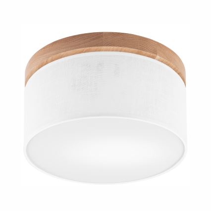 Brilagi - Ceiling light BELLADONNA 1xE27/15W/230V d. 30 cm white/oak