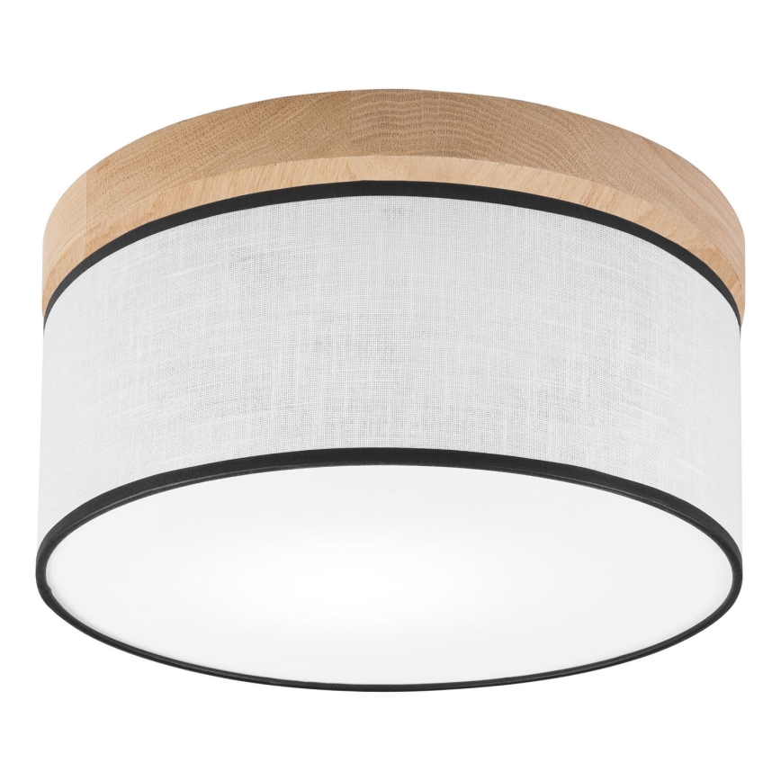 Brilagi - Ceiling light BELLADONNA 1xE27/15W/230V d. 30 cm white/oak