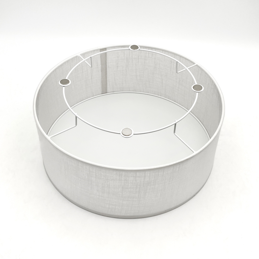 Brilagi - Ceiling light BELLADONNA 1xE27/15W/230V d. 30 cm white/oak walnut