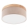 Brilagi - Ceiling light BELLADONNA 2xE27/15W/230V d. 40 cm beige/pine