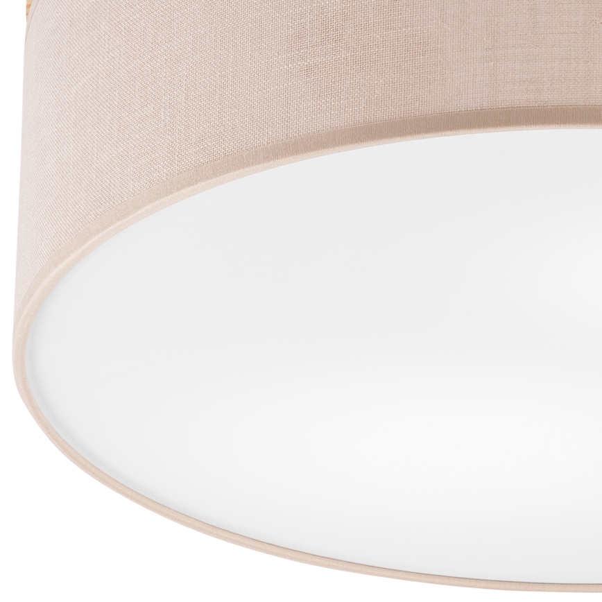 Brilagi - Ceiling light BELLADONNA 2xE27/15W/230V d. 40 cm beige/pine