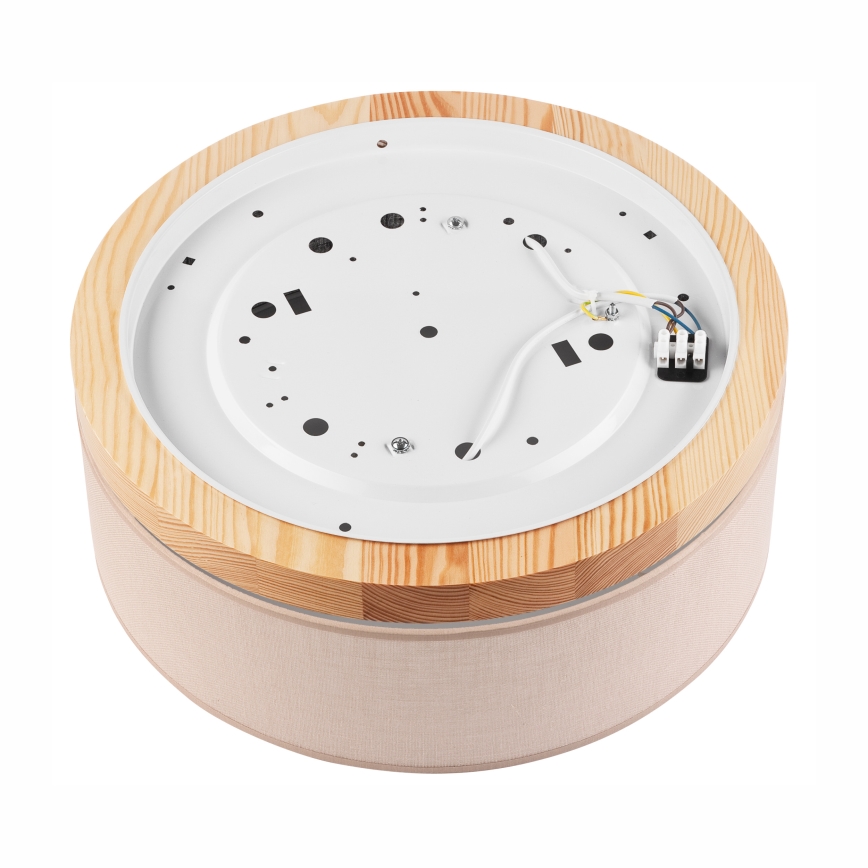 Brilagi - Ceiling light BELLADONNA 2xE27/15W/230V d. 40 cm beige/pine