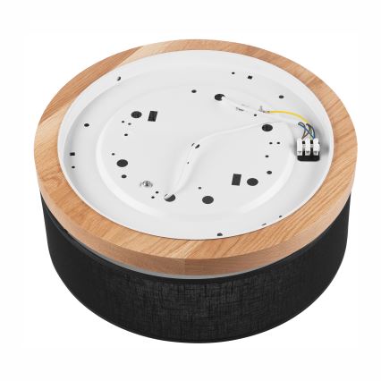 Brilagi - Ceiling light BELLADONNA 2xE27/15W/230V d. 40 cm black/oak