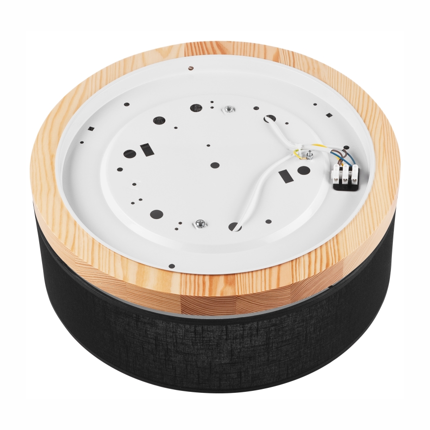 Brilagi - Ceiling light BELLADONNA 2xE27/15W/230V d. 40 cm black/pine