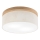 Brilagi - Ceiling light BELLADONNA 2xE27/15W/230V d. 40 cm creamy/oak