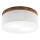 Brilagi - Ceiling light BELLADONNA 2xE27/15W/230V d. 40 cm white/oak cherry
