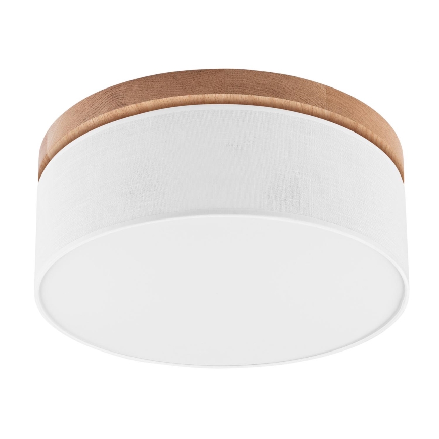 Brilagi - Ceiling light BELLADONNA 2xE27/15W/230V d. 40 cm white/oak