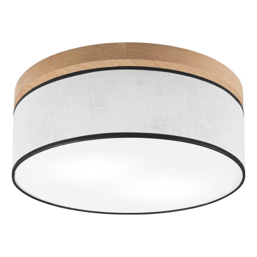 Brilagi - Ceiling light BELLADONNA 2xE27/15W/230V d. 40 cm white/oak