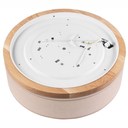 Brilagi - Ceiling light BELLADONNA 3xE27/15W/230V d. 50 cm beige/oak