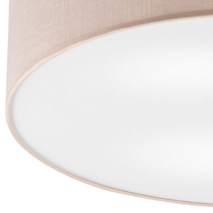 Brilagi - Ceiling light BELLADONNA 3xE27/15W/230V d. 50 cm beige/pine