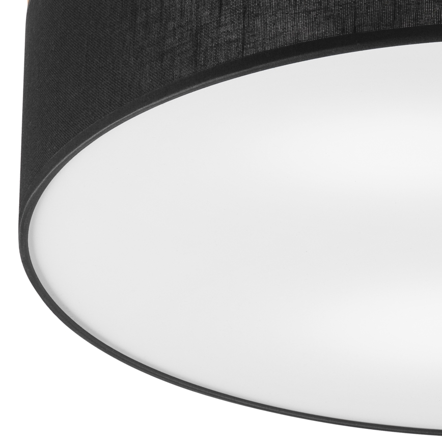 Brilagi - Ceiling light BELLADONNA 3xE27/15W/230V d. 50 cm black/pine