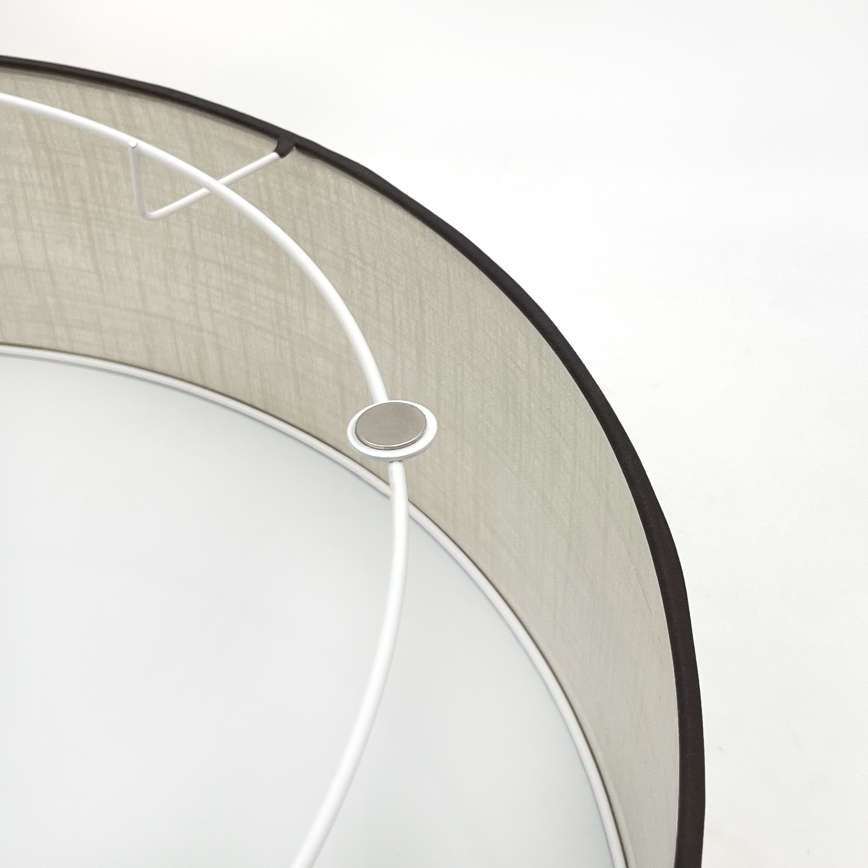 Brilagi - Ceiling light BELLADONNA 3xE27/15W/230V d. 50 cm creamy/oak