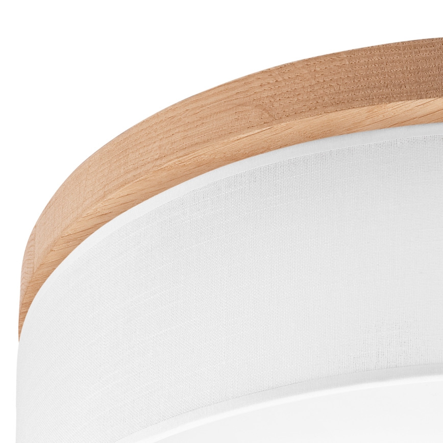 Brilagi - Ceiling light BELLADONNA 3xE27/15W/230V d. 50 cm white/oak