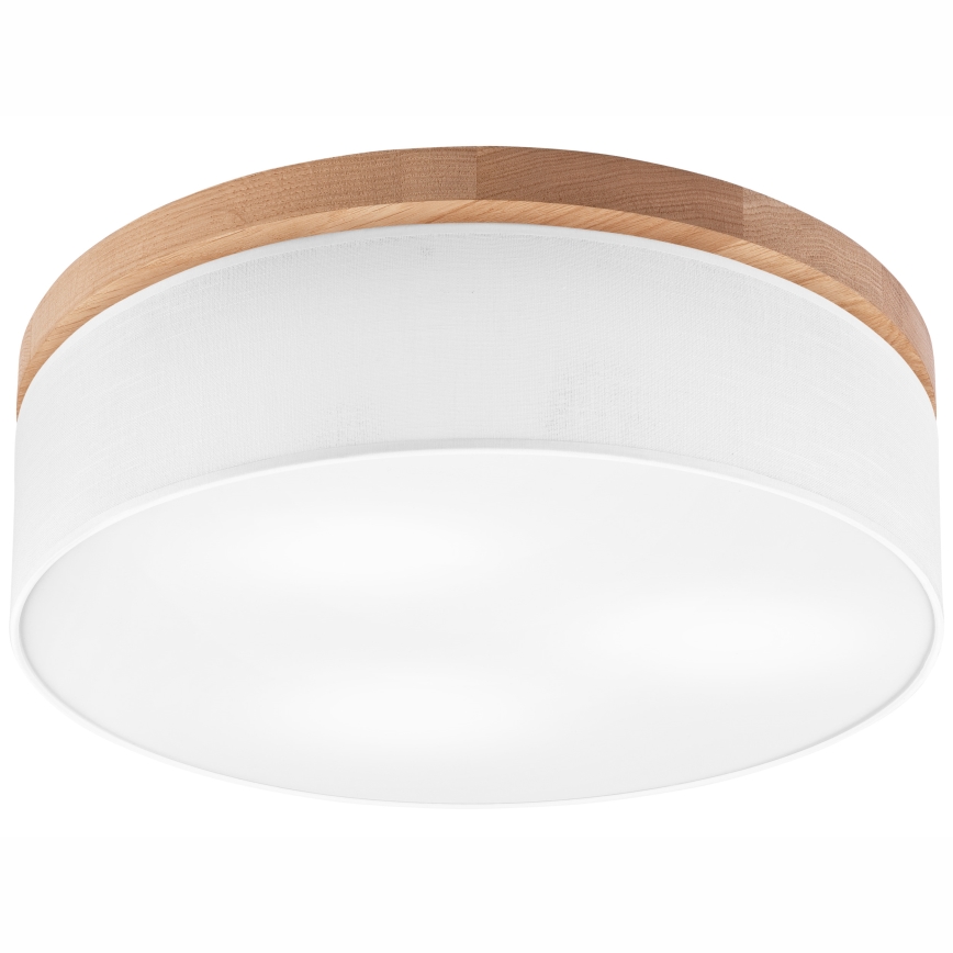 Brilagi - Ceiling light BELLADONNA 3xE27/15W/230V d. 50 cm white/oak