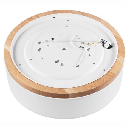 Brilagi - Ceiling light BELLADONNA 3xE27/15W/230V d. 50 cm white/oak