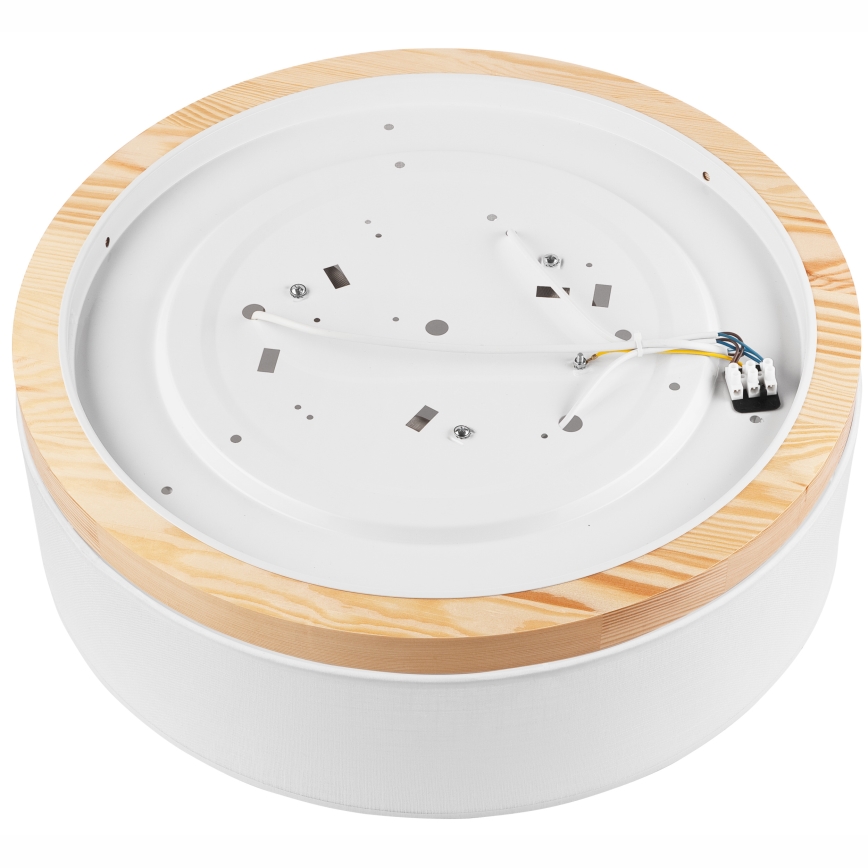 Brilagi - Ceiling light BELLADONNA 3xE27/15W/230V d. 50 cm white/pine