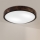 Brilagi - Ceiling light CARVALHO SLIM SMOKEY 2xE27/60W/230V oak Ø 37.5 cm