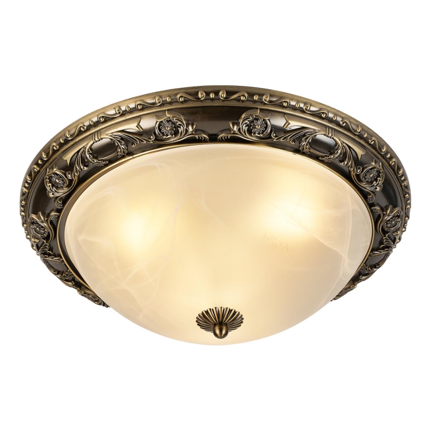 Brilagi - Ceiling light CLASSIC 3xE27/60W/230V brass