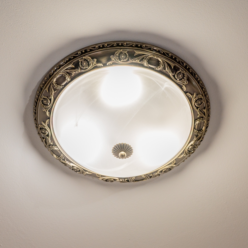 BRILAGI - Ceiling light CLASSIC 3xE27/60W/230V brass