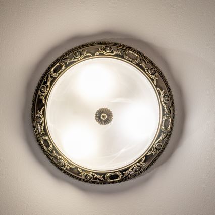 BRILAGI - Ceiling light CLASSIC 3xE27/60W/230V brass
