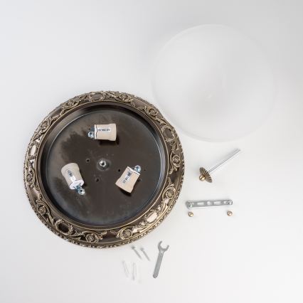 BRILAGI - Ceiling light CLASSIC 3xE27/60W/230V brass