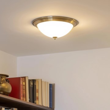 Brilagi - Ceiling light CLASSIC 3xE27/60W/230V bronze
