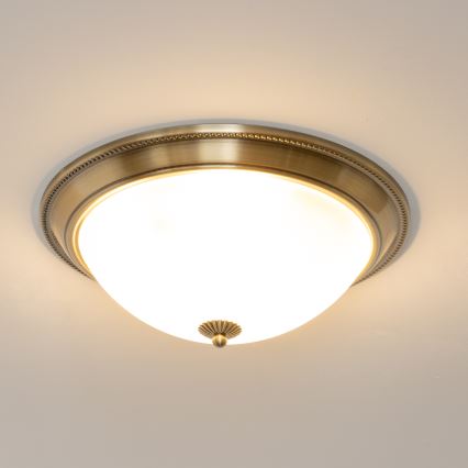 Brilagi - Ceiling light CLASSIC 3xE27/60W/230V bronze