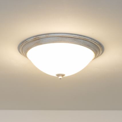Brilagi - Ceiling light CLASSIC 3xE27/60W/230V creamy/patina