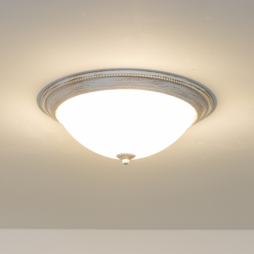 Brilagi - Ceiling light CLASSIC 3xE27/60W/230V creamy/patina