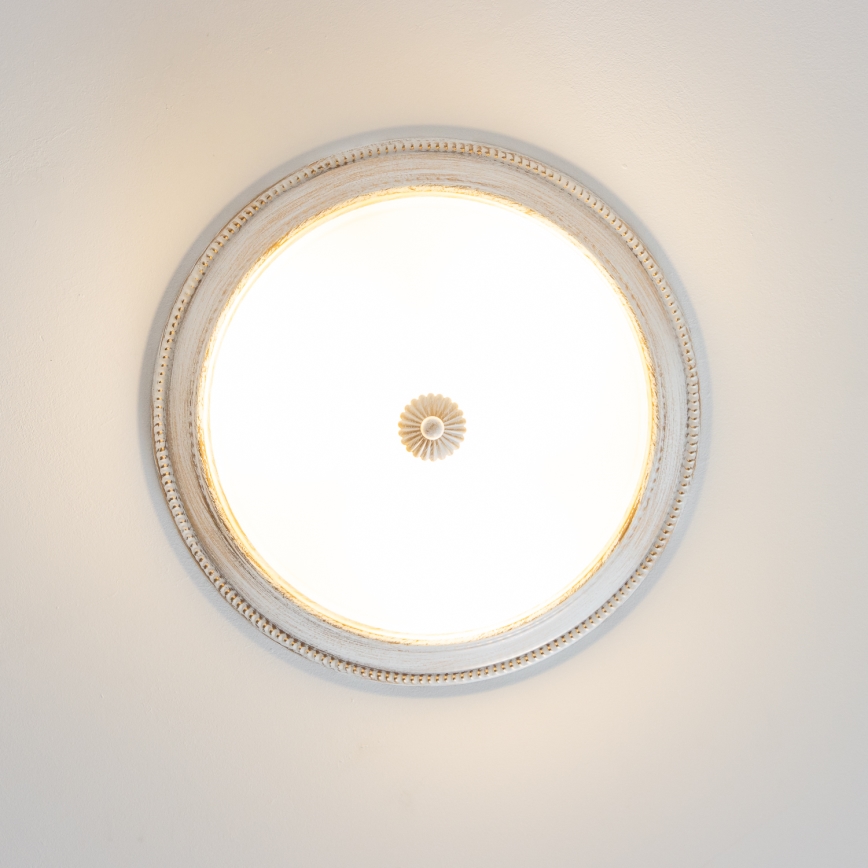 Brilagi - Ceiling light CLASSIC 3xE27/60W/230V creamy/patina