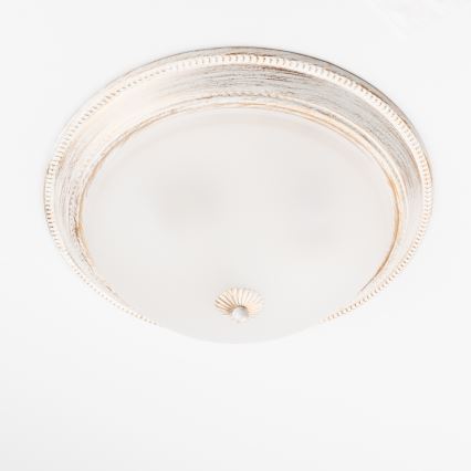 Brilagi - Ceiling light CLASSIC 3xE27/60W/230V creamy/patina