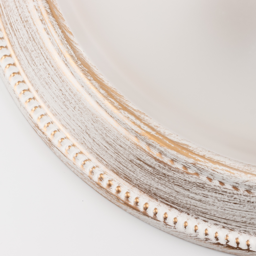 Brilagi - Ceiling light CLASSIC 3xE27/60W/230V creamy/patina