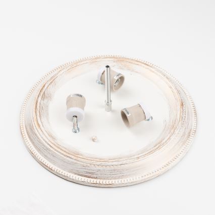 Brilagi - Ceiling light CLASSIC 3xE27/60W/230V creamy/patina