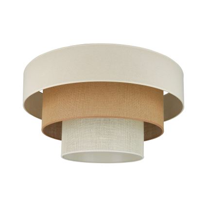 Brilagi-Ceiling light DENVER LUNETA 1xE27/15W/230V d. 45 beige/brown/creamy