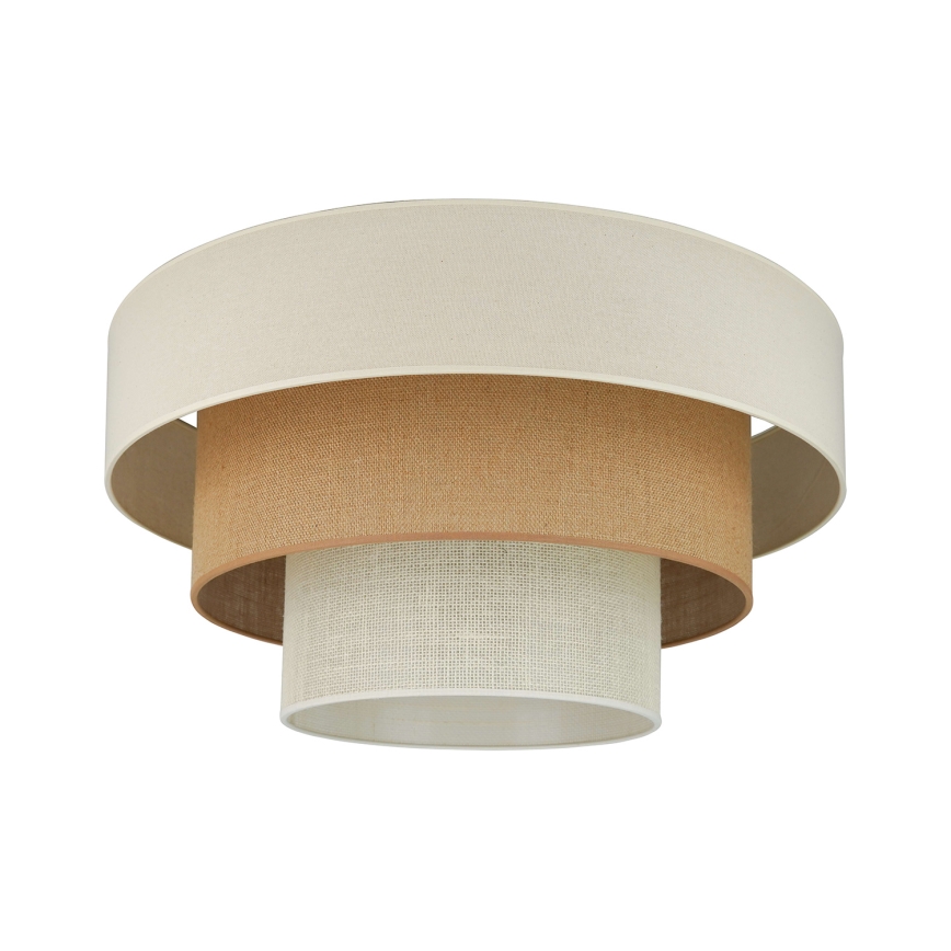 Brilagi-Ceiling light DENVER LUNETA 1xE27/15W/230V d. 45 beige/brown/creamy