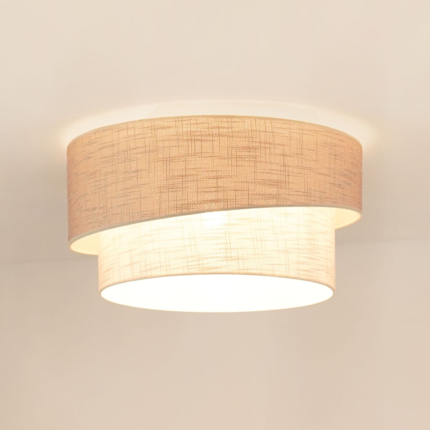 Brilagi - Ceiling light DOVER SHINE 1xE27/15W/230V d. 50 cm grey/creamy