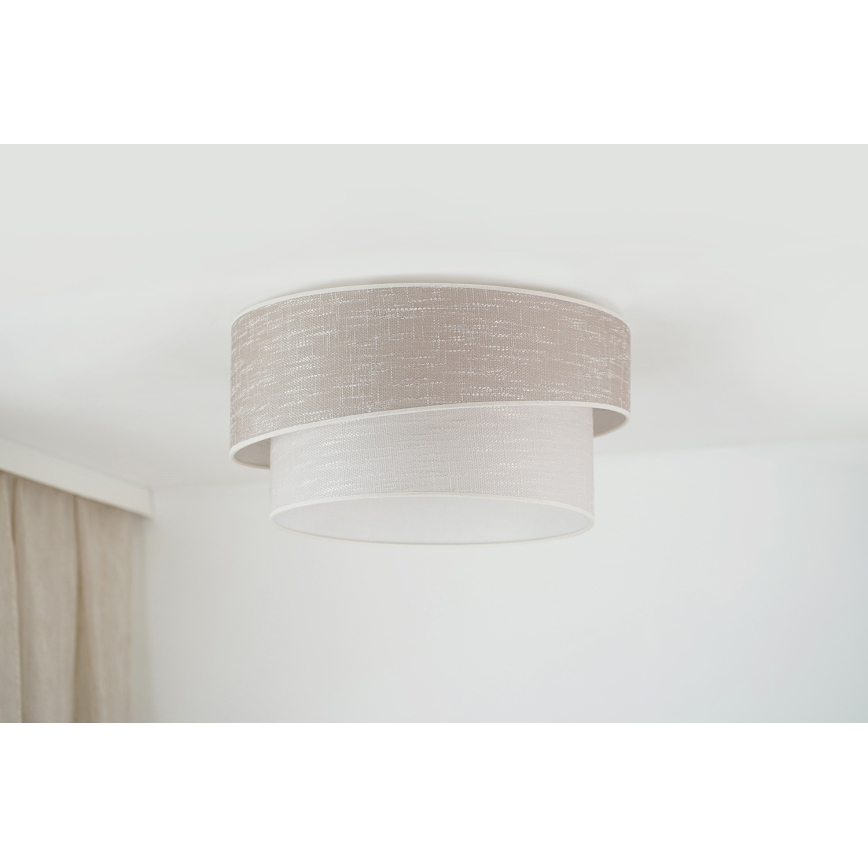Brilagi - Ceiling light DOVER SHINE 1xE27/15W/230V d. 50 cm grey/creamy