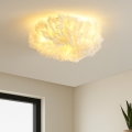 BRILAGI - Ceiling light FEATHER 3xE27/40W/230V Ø 40 cm white