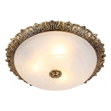 Brilagi - Ceiling Light FRESCO 2xE27/40W/230V dia. 30 cm Brass