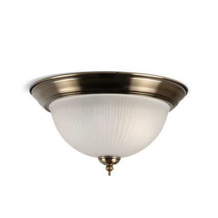 BRILAGI - Ceiling light FRESCO 2xE27/40W/230V Ø 28 cm brass