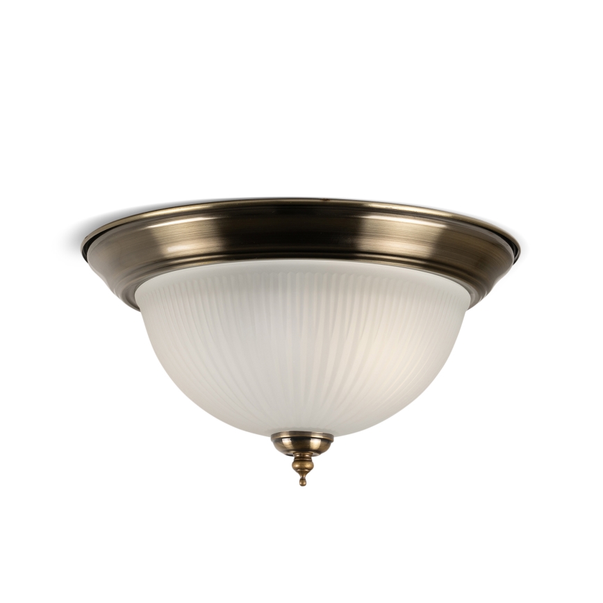 BRILAGI - Ceiling light FRESCO 2xE27/40W/230V Ø 28 cm brass