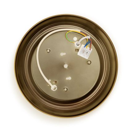 BRILAGI - Ceiling light FRESCO 2xE27/40W/230V Ø 28 cm copper finish