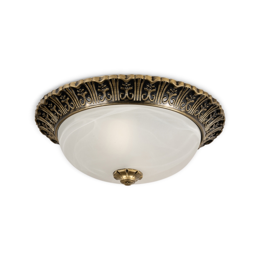 BRILAGI - Ceiling light FRESCO 2xE27/40W/230V Ø 30 cm gold