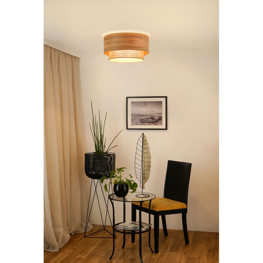 Brilagi - Ceiling light MONTANA BOHO 1xE27/15W/230V d. 45 cm brown