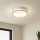 Brilagi - Ceiling light ORINO 2xE27/40W/230V Ø 27 cm White/Oak