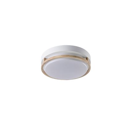 Brilagi - Ceiling light ORINO 2xE27/40W/230V Ø 27 cm White/Oak