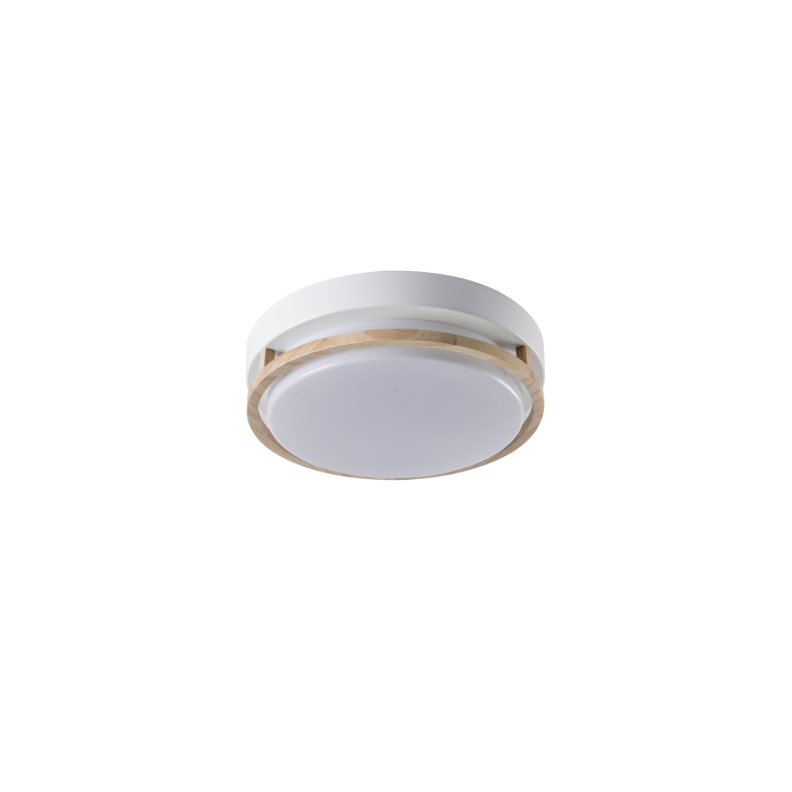 Brilagi - Ceiling light ORINO 2xE27/40W/230V Ø 27 cm White/Oak